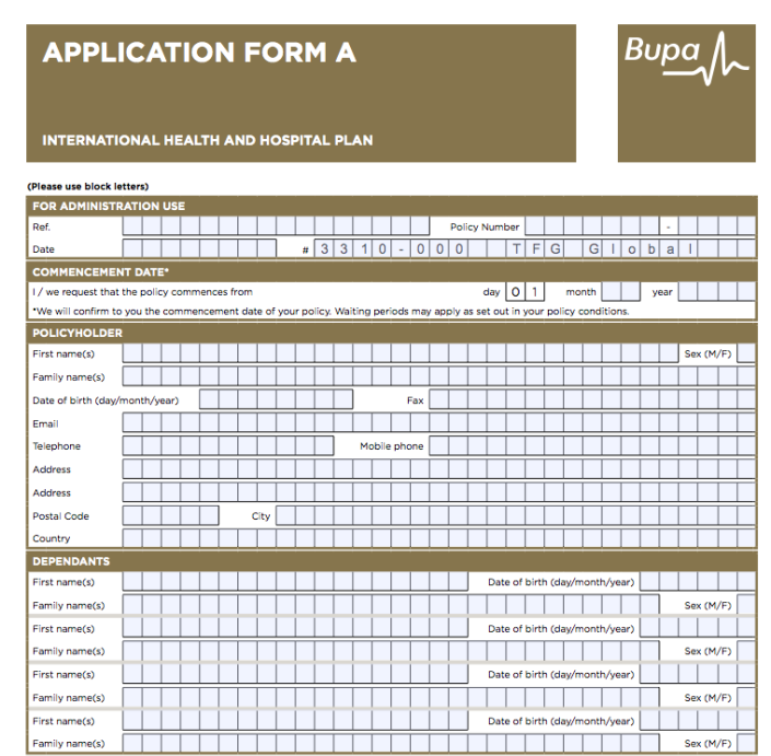 bupa-application-form-global-travel-insurance